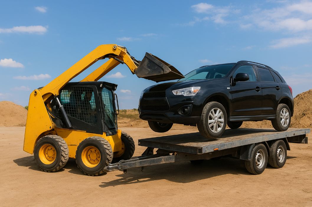 حمل خودروهای شاسی بلند با بابکت